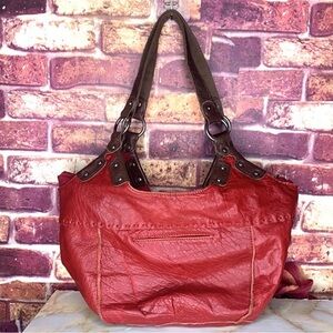 Sak Distressed Leather Tote